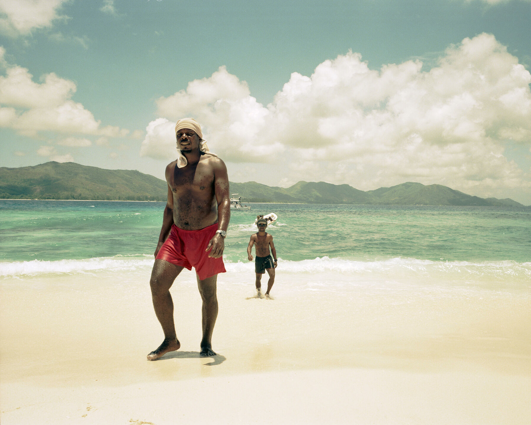 Reisegeschichte für Marie Claire auf die Seychellen und die Insel Praslin mit ihren Vögeln und Riesenschildkröten.