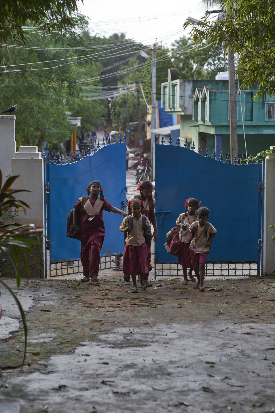 Prana-Projekt von Hilde Link, die im Ort Periyamudaliyarchavadi im indischen Bundesstaat Tamil Nadu ein Schule für sog. Unglückskinder gegründet hat.