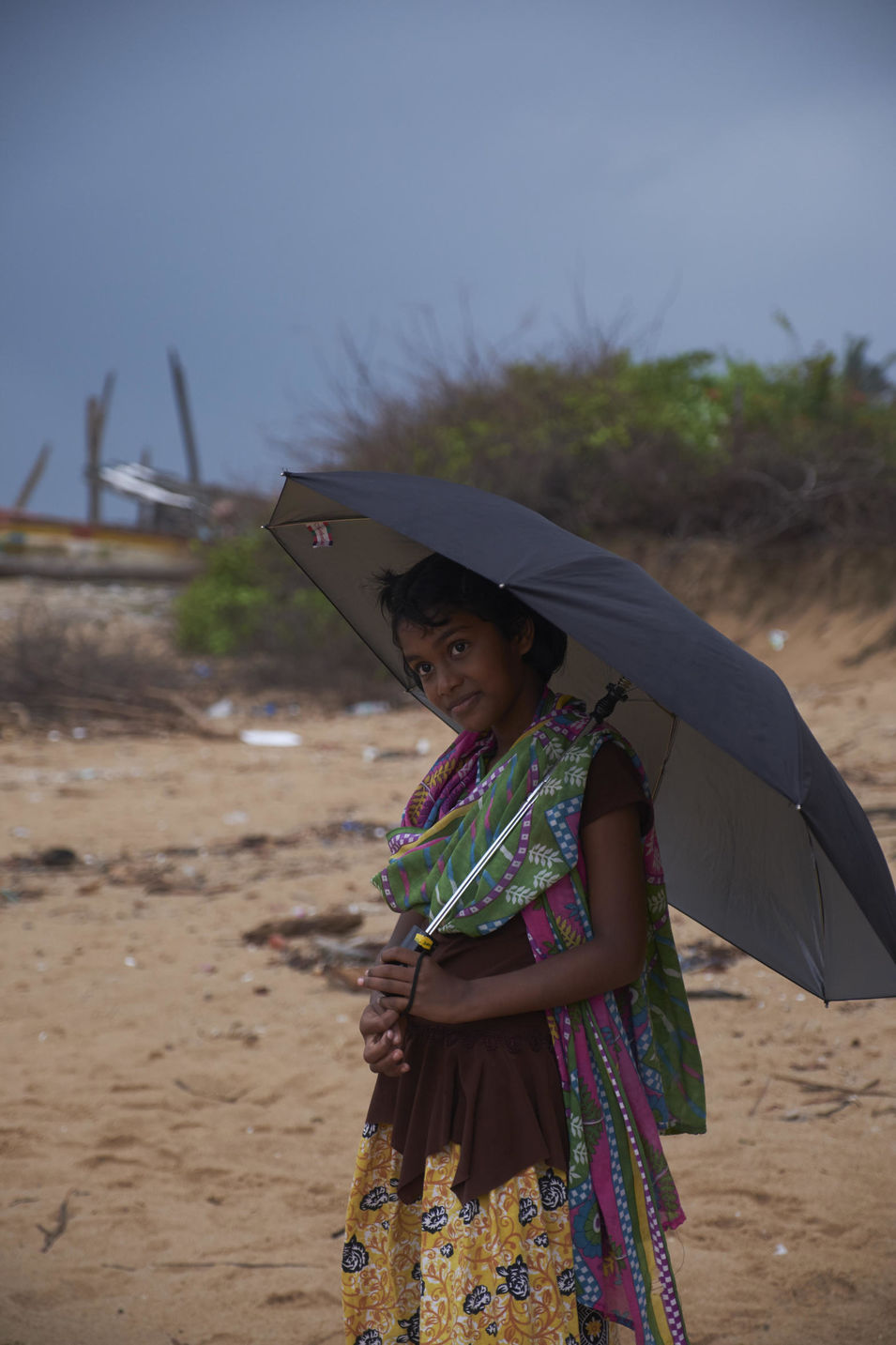 Prana-Projekt von Hilde Link, die im Ort Periyamudaliyarchavadi im indischen Bundesstaat Tamil Nadu ein Schule für sog. Unglückskinder gegründet hat.